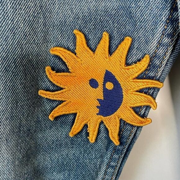 NWT Urban Outfitters BDG Dad Slim Tapered Fit Patched sz. 29/30 - Picture 5 of 13